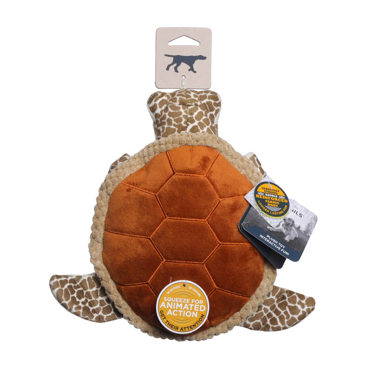Animated Sea Turtle Dog Toy