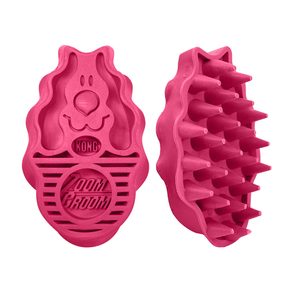 KONG® ZoomGroom® Raspberry Brush Large