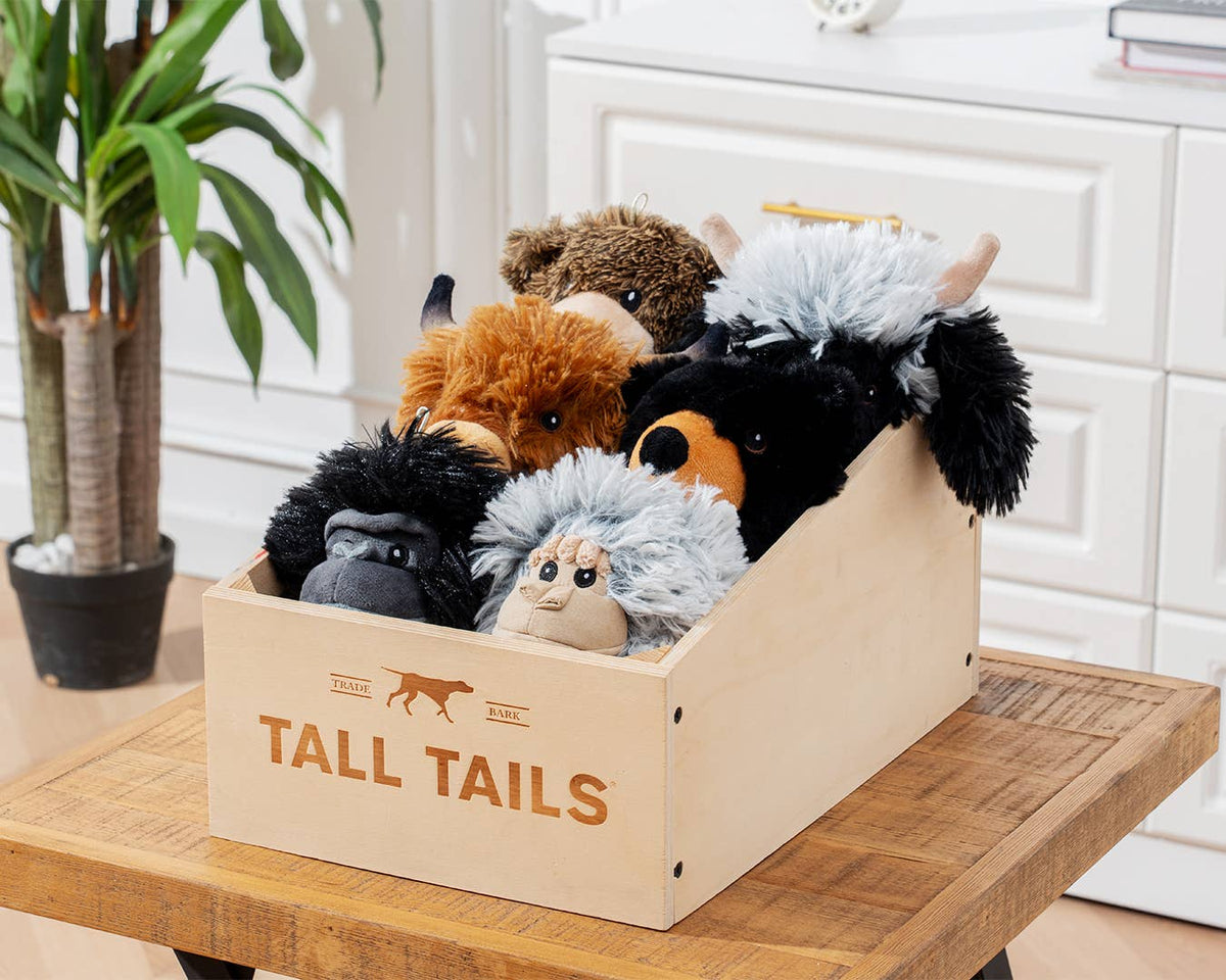 Highland Cow 2-in-1 Fetch Ball Dog Toy