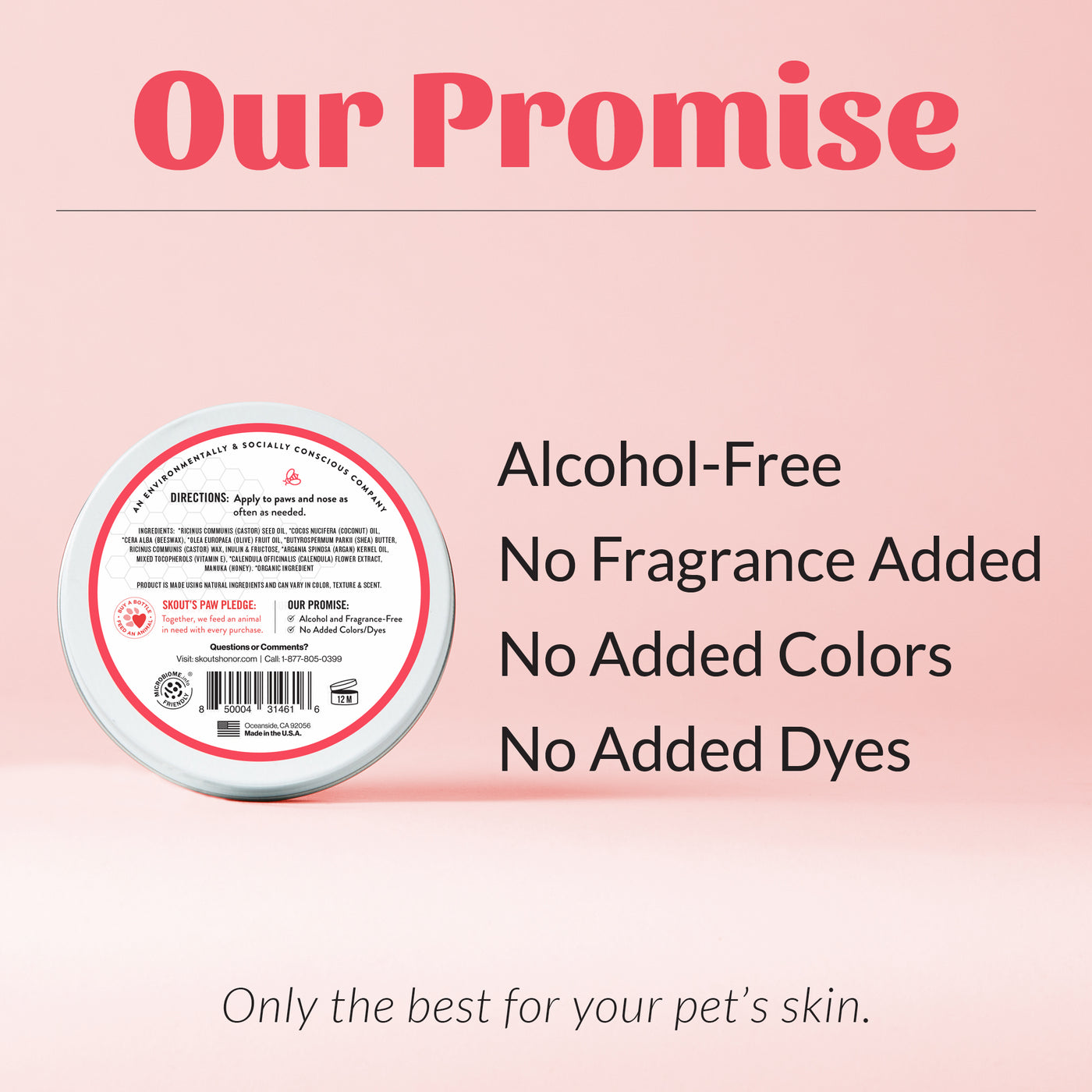 Skout's Honor | Prebiotic Pet Balm | Rochester, NY