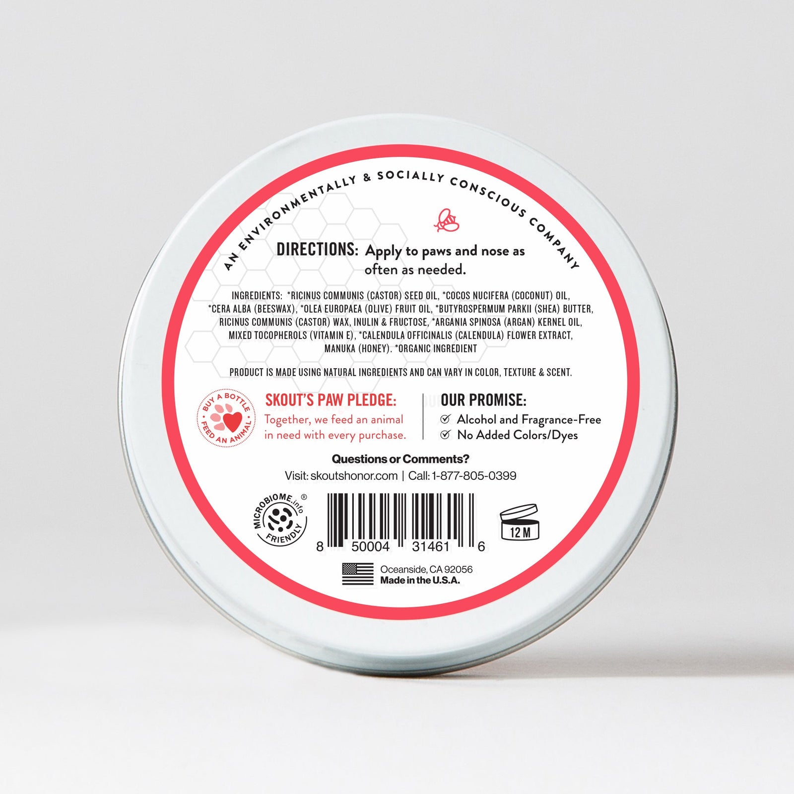 Skout's Honor | Prebiotic Pet Balm | Rochester, NY