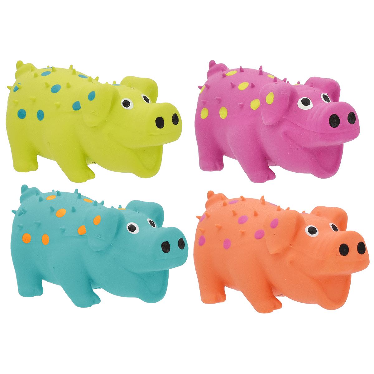 Multipet Globkens Pig Mini Assorted Colors