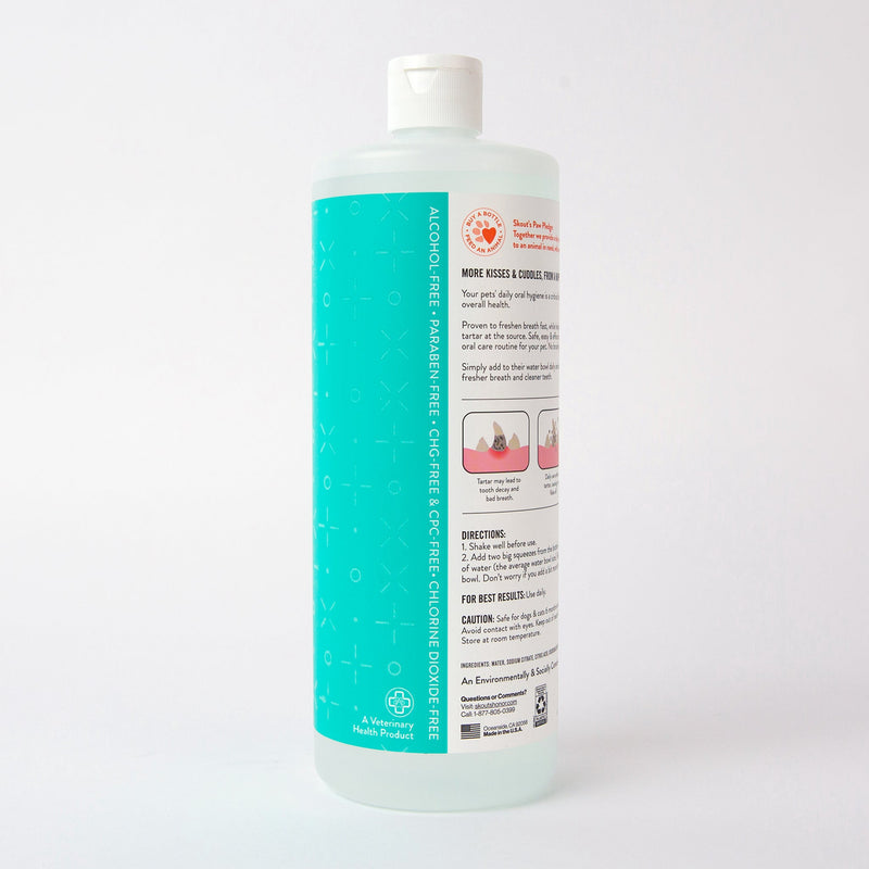 Skout's Honor | Fresher Breath Water Additive 32.0oz | Rochester, NY