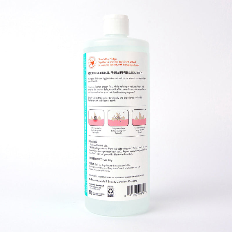 Skout's Honor | Fresher Breath Water Additive 32.0oz | Rochester, NY