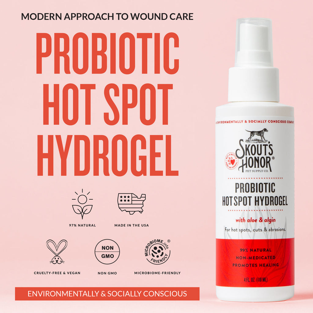 Skout's Honor | Probiotic Hot Spot Hydrogel for Dogs | Rochester, NY