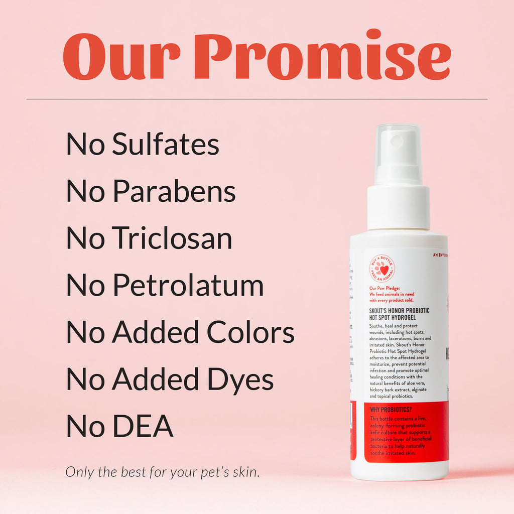Skout's Honor | Probiotic Hot Spot Hydrogel for Dogs | Rochester, NY