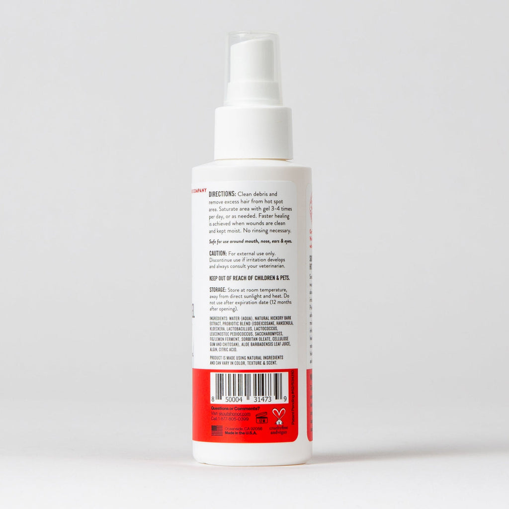 Skout's Honor | Probiotic Hot Spot Hydrogel for Dogs | Rochester, NY