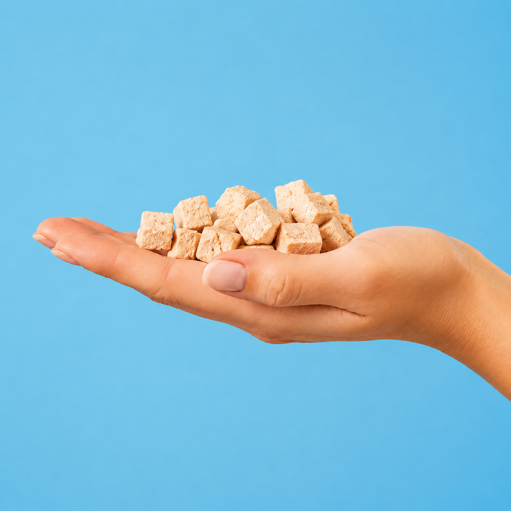 Freeze-Dried Diced Chicken Breast Dog Treats