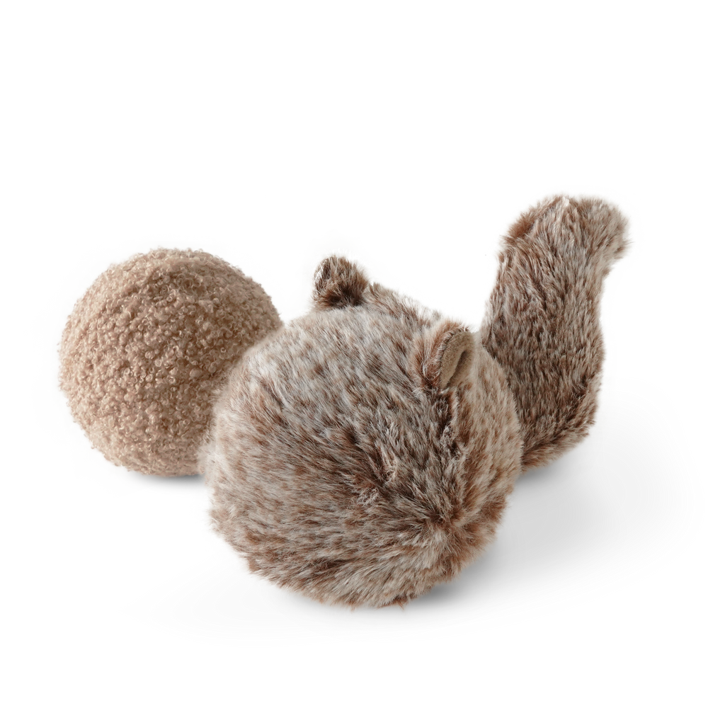 SQUIRREL POP // ENRICHMENT DOG TOY // Squeaky Ball