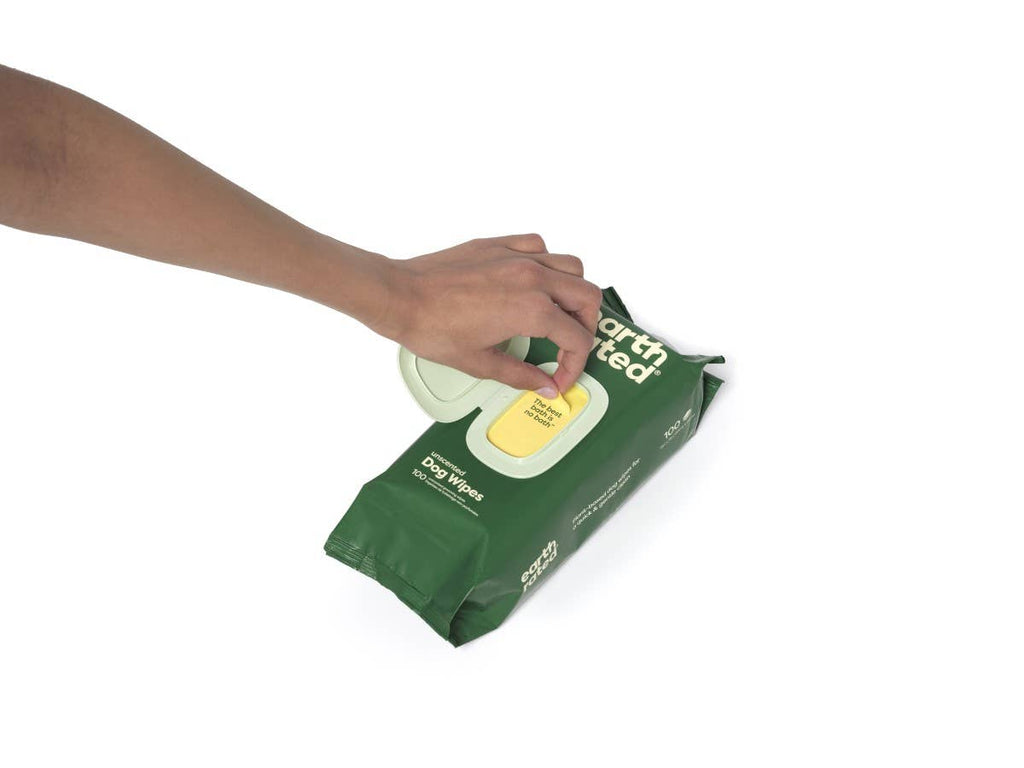 Earth Rated | Unscented Dog Grooming Wipes 100ct | Rochester, NY