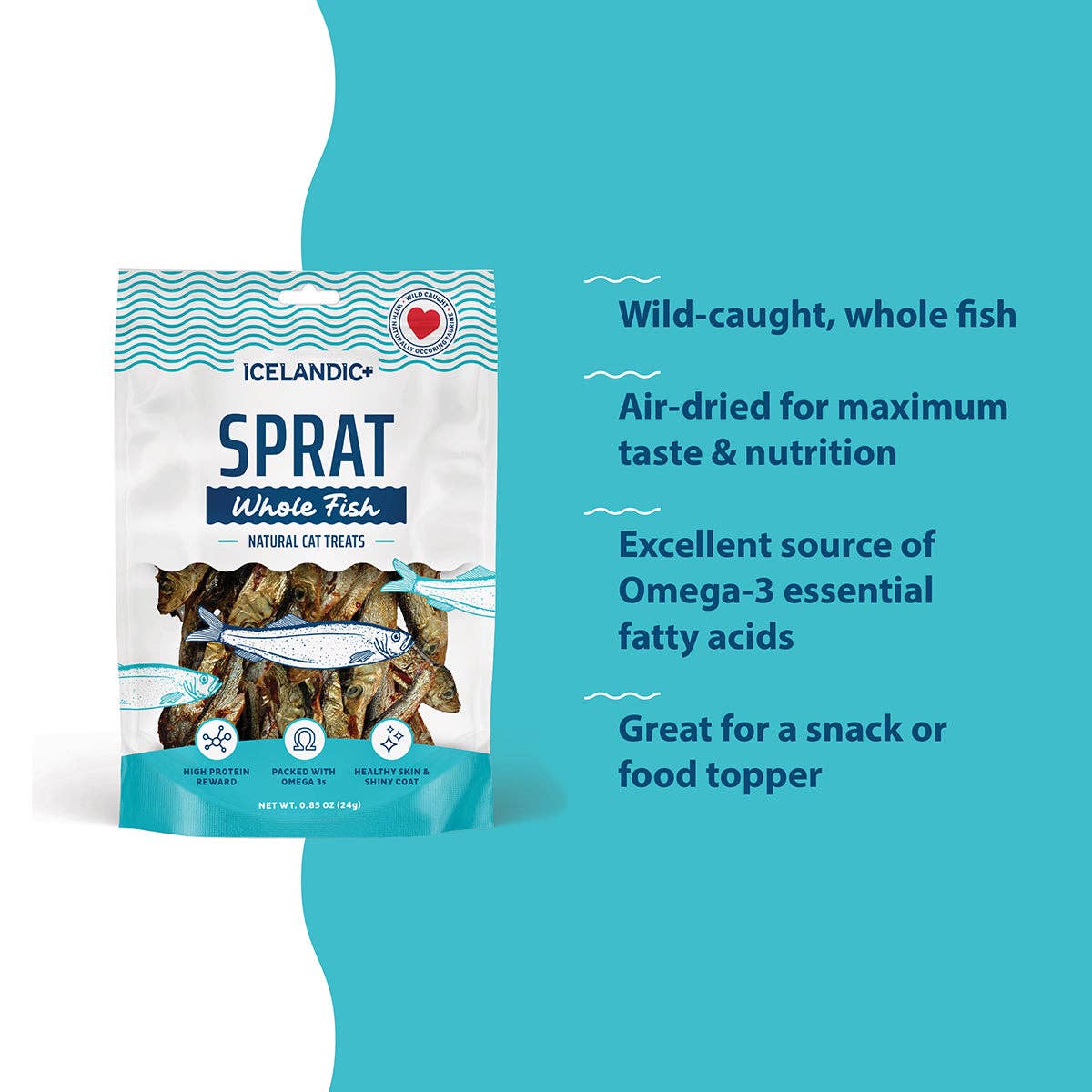 Sprat Whole Fish Treats