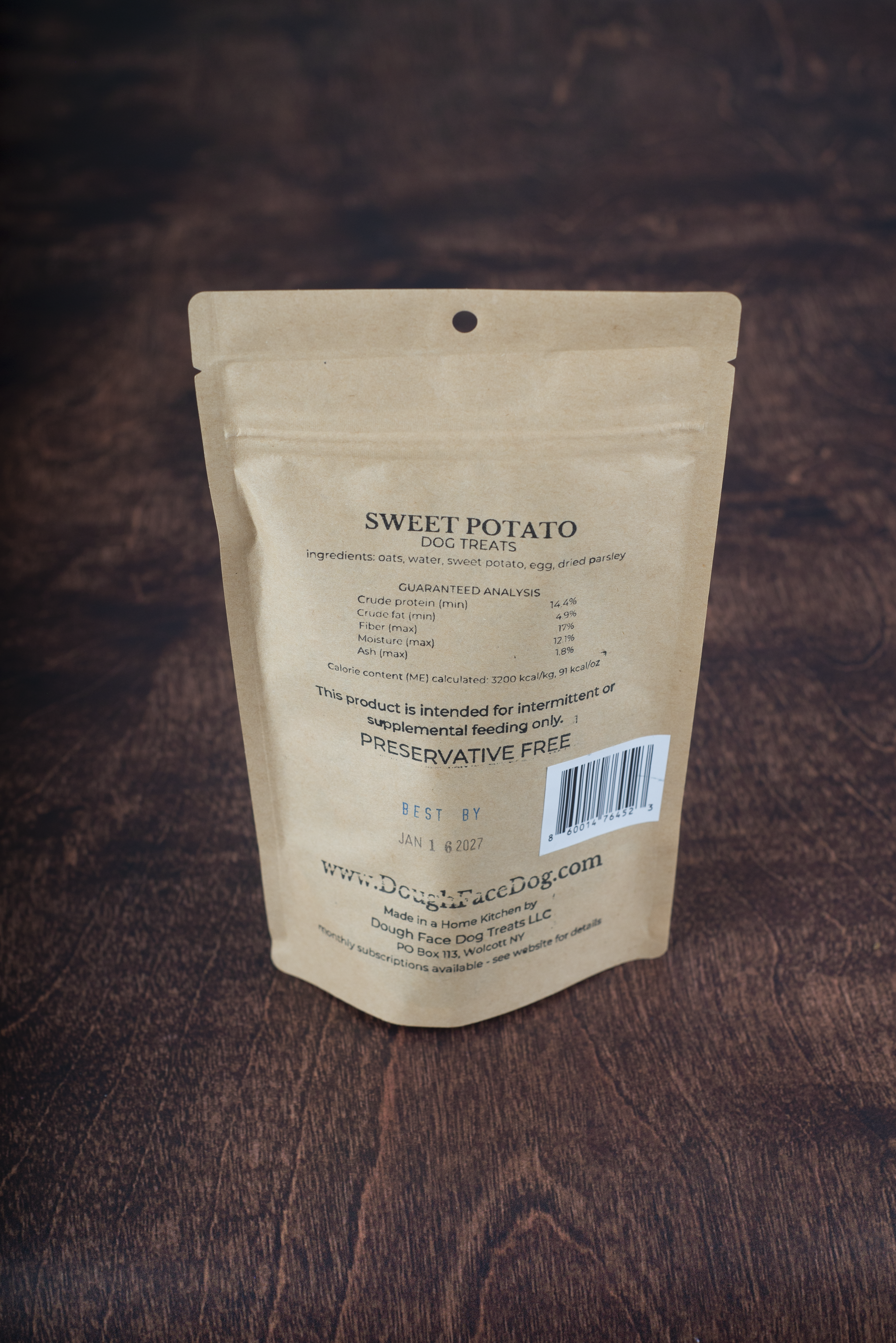 Crunchy Sweet Potato Dog Treats, Small Batch, Oven Baked