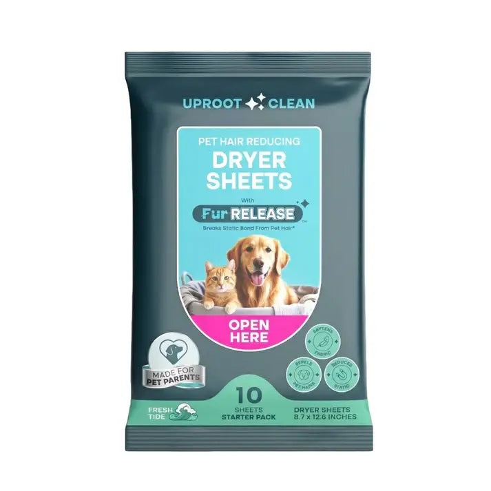 Uproot Clean Dryer Sheets - Fresh Coast 10ct