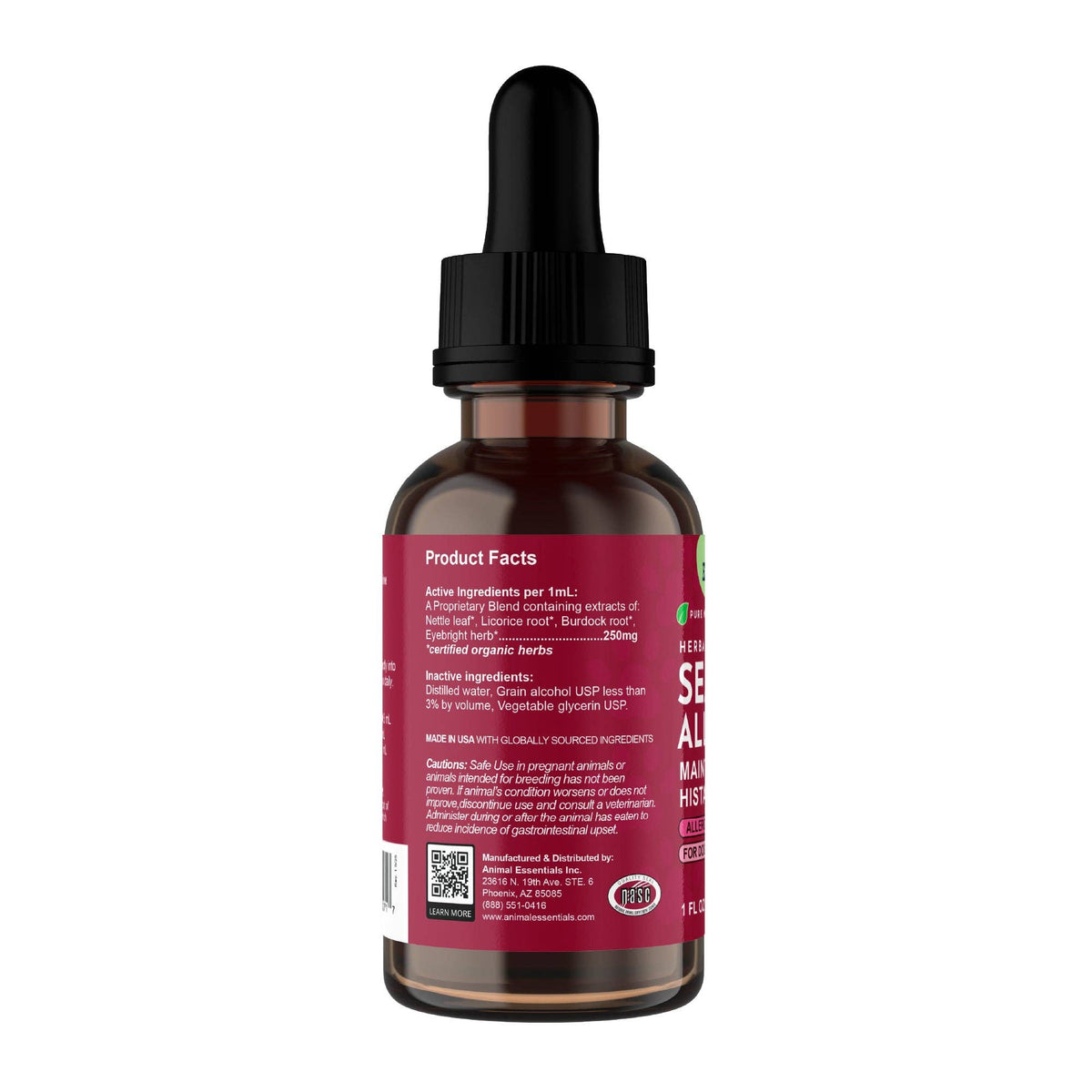 Seasonal Allergy Herbal Tonic | Maintains Normal Histamine Levels