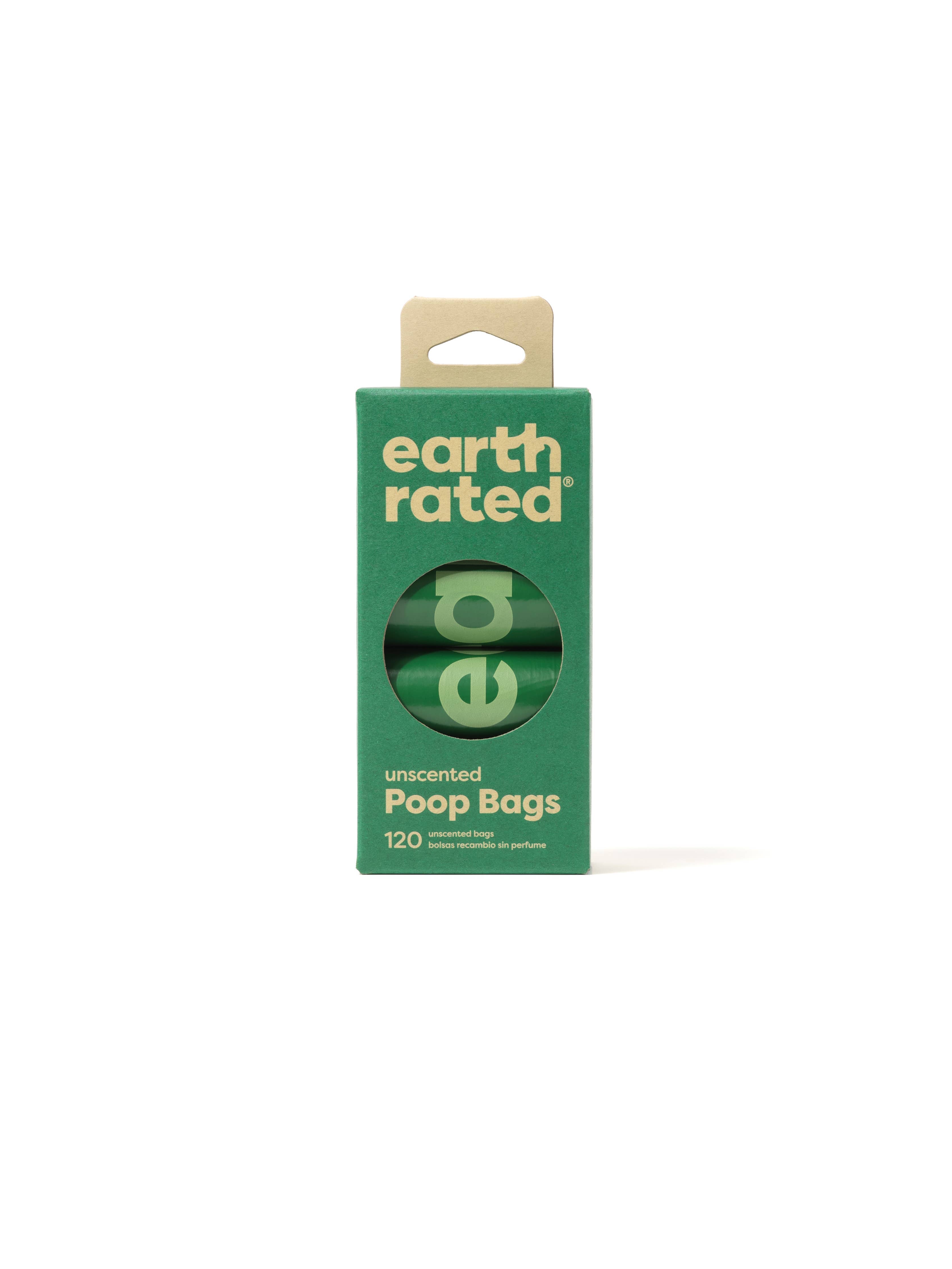 Earth Rated | Unscented Poop Bags 120ct | Rochester, NY