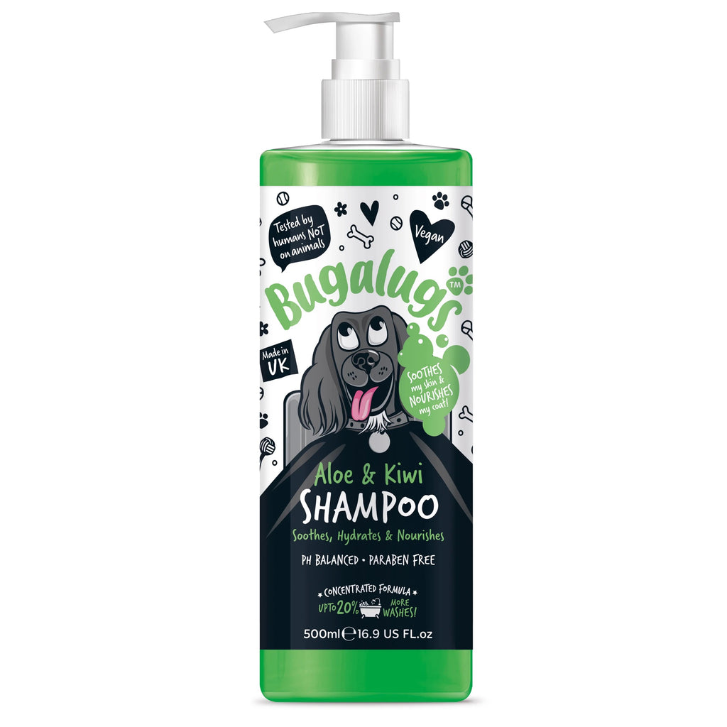 Bugalugs 500ml Aloe & Kiwi Dog Shampoo