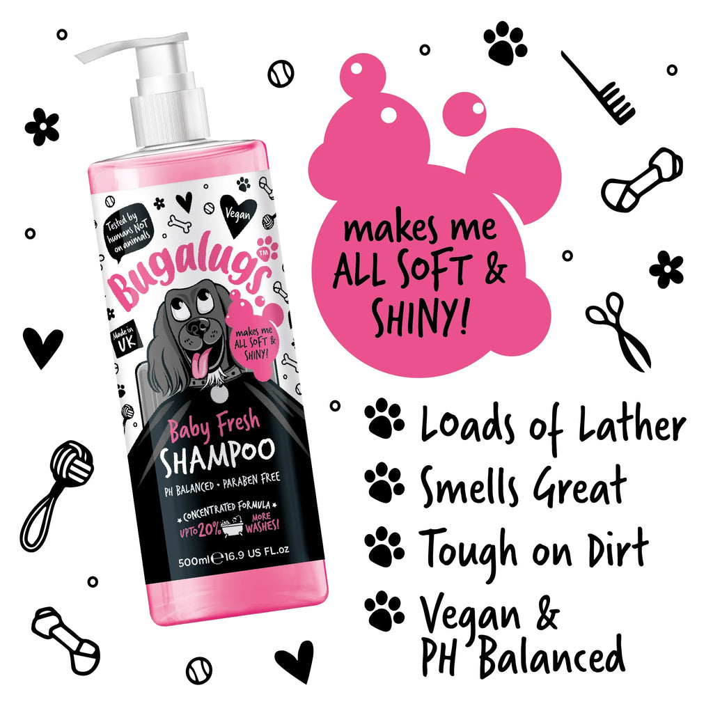 Bugalugs 500ml Baby Fresh Puppy Shampoo