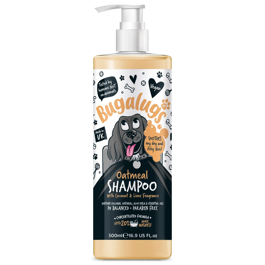 Bugalugs 500ml Oatmeal Dog Shampoo