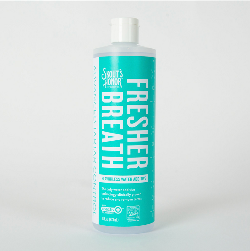 Skout's Honor | Fresher Breath Water Additive 32.0oz | Rochester, NY