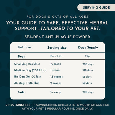 Animal Essentials | Sea-Dent Anti-Plaque Powder | Rochester, NY