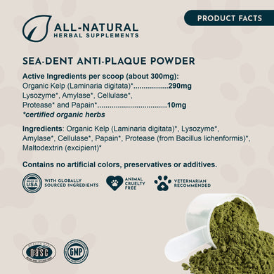 Animal Essentials | Sea-Dent Anti-Plaque Powder | Rochester, NY