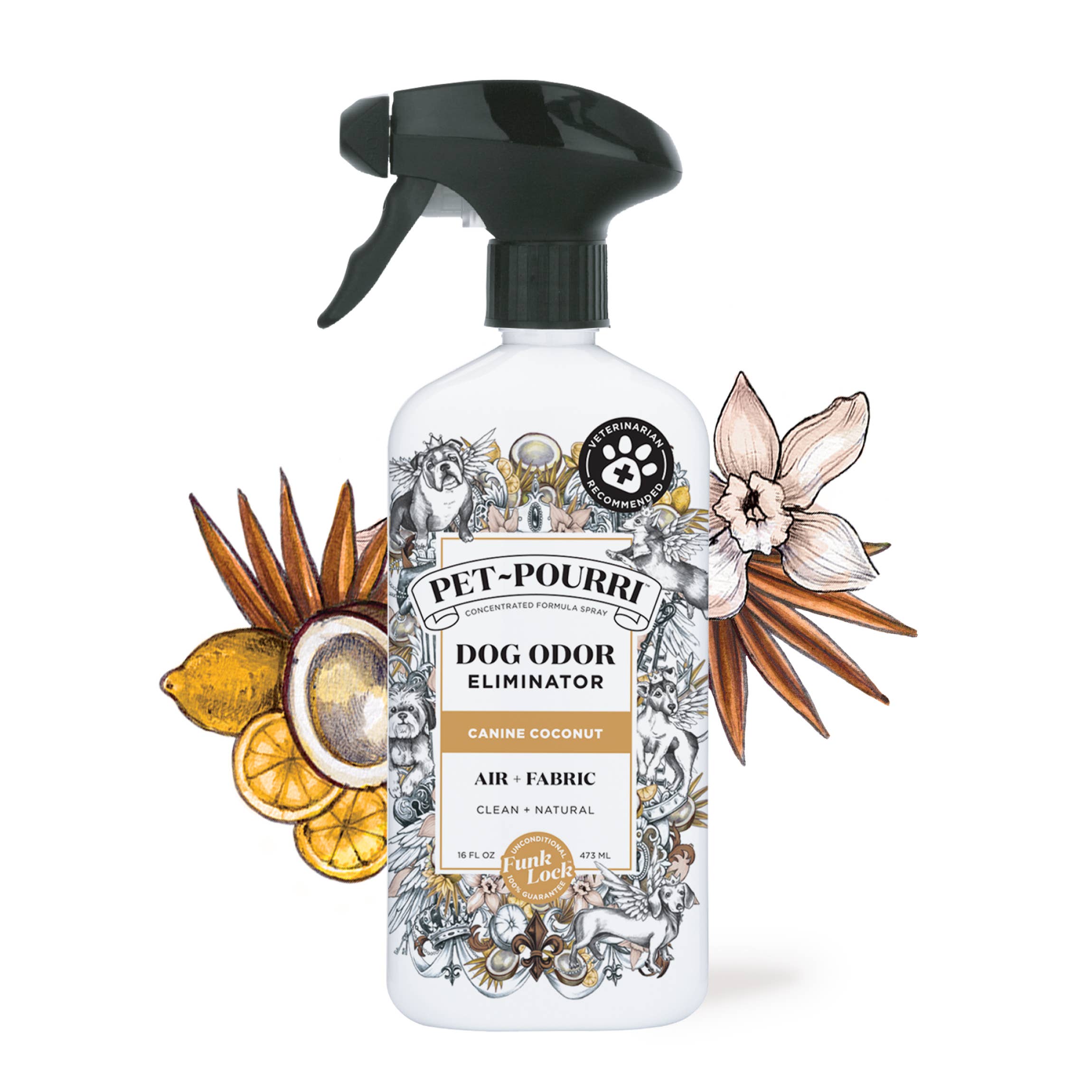 Pet~Pourri | Canine Coconut Air + Fabric Odor Refresher | Rochester, NY