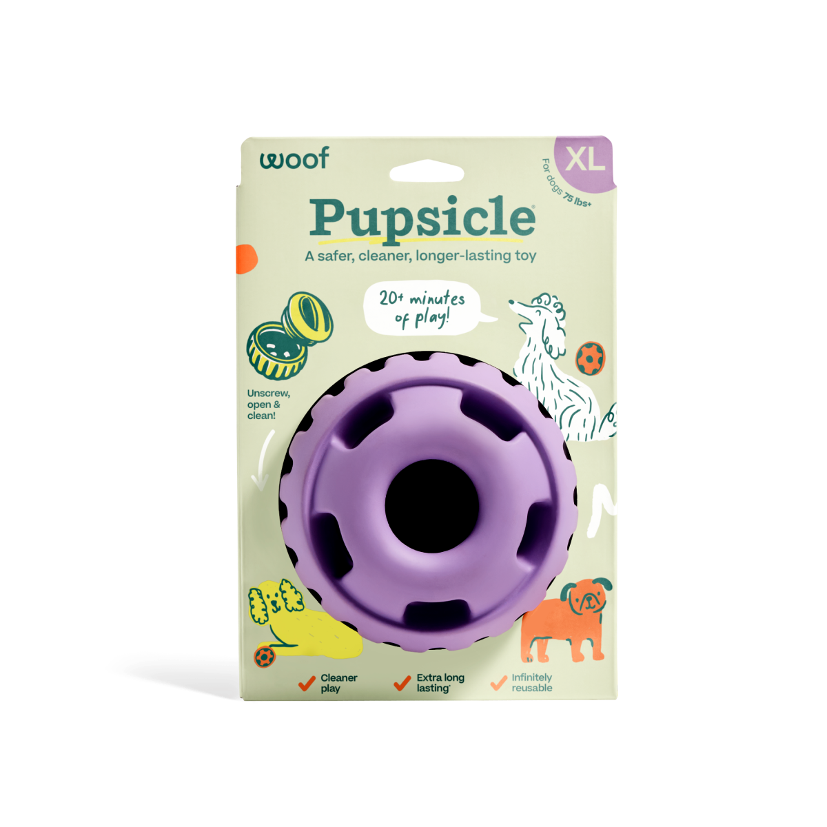 Woof | The Pupsicle - Lavender | Rochester, NY