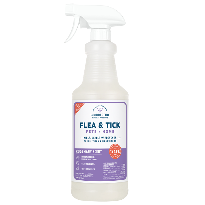 Wondercide Rosemary Flea/Tick/Mosquito Spray - 32 oz