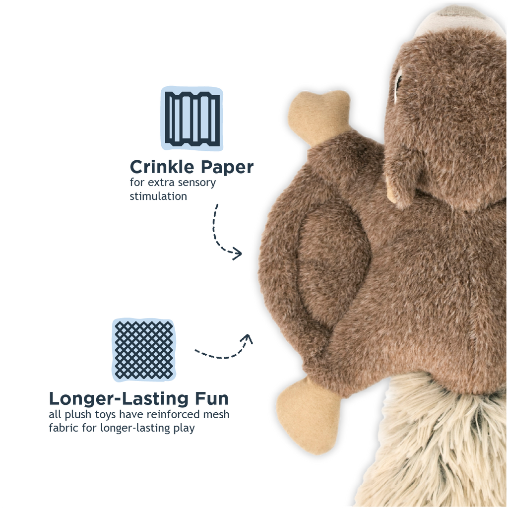 Tall Tails Squirrel Fling and Fetch Toy for Dogs