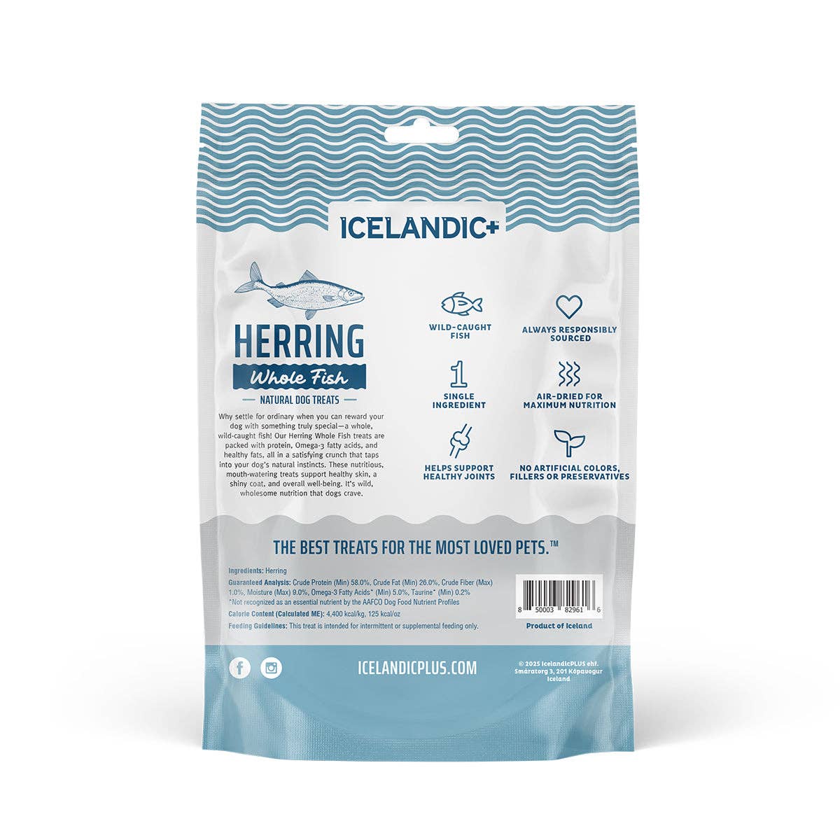 Herring Whole Fish Dog Treats