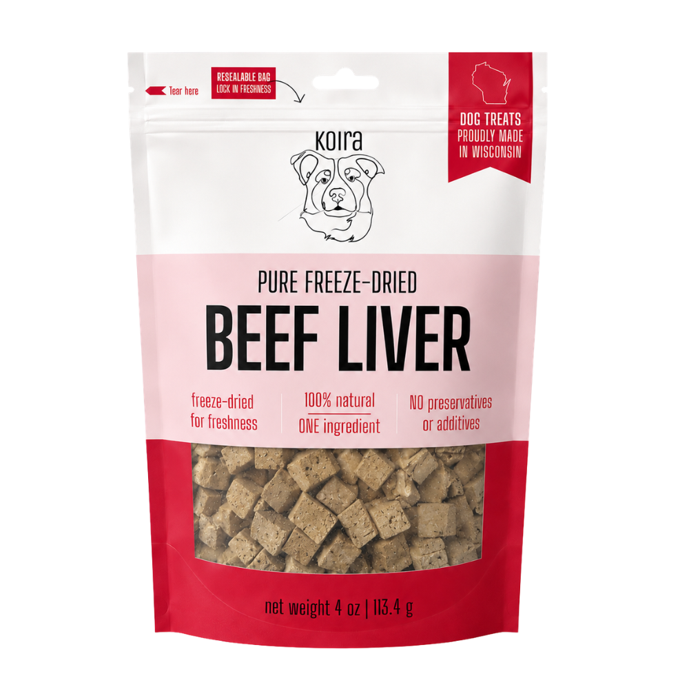 Freeze-dried Beef Liver Dog Treats