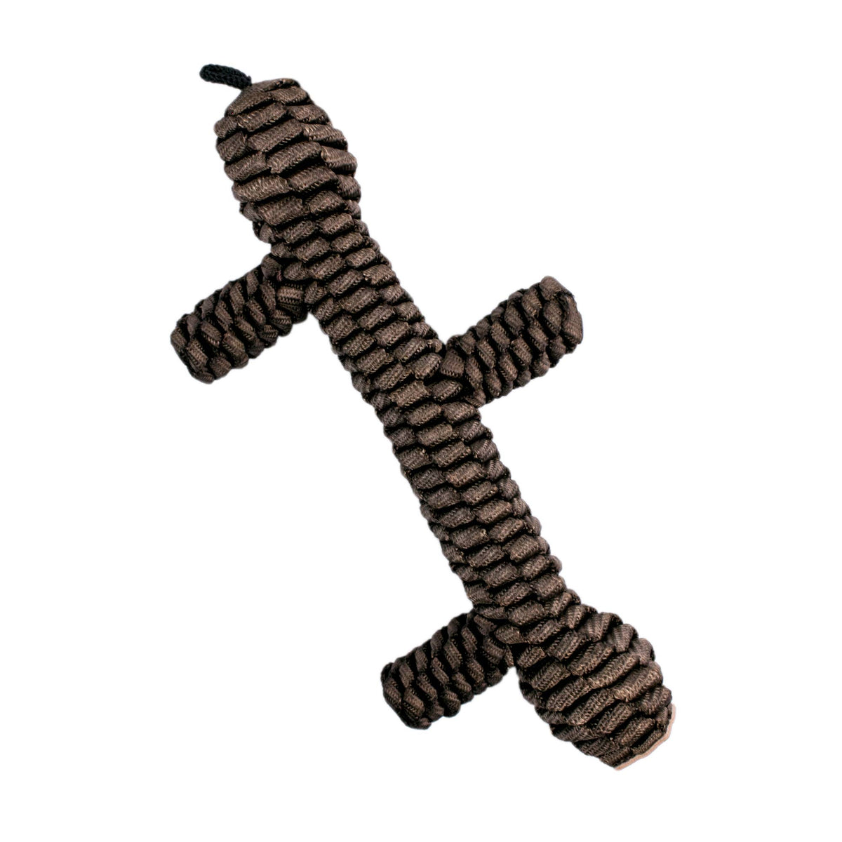 Tall Tails Brown Braided Stick Toy - 9"