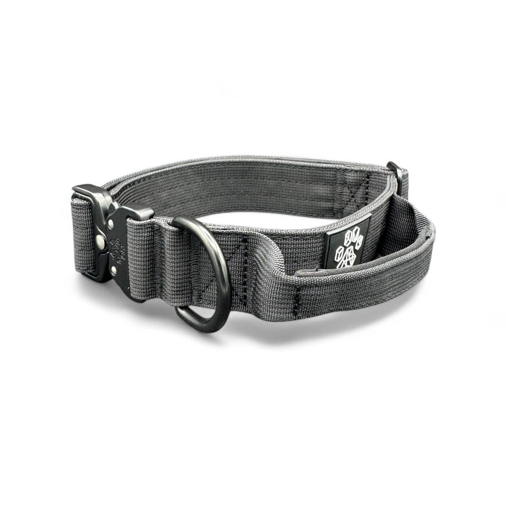 Black Tactical Style Dog Collar