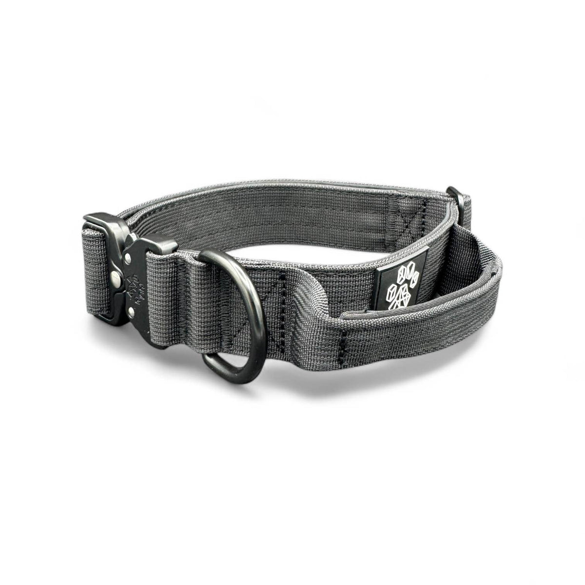 Black Tactical Style Dog Collar
