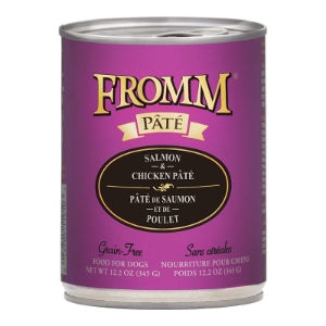 Fromm Canned Pate Dog Food 12.2oz