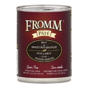 Fromm Canned Pate Dog Food 12.2oz