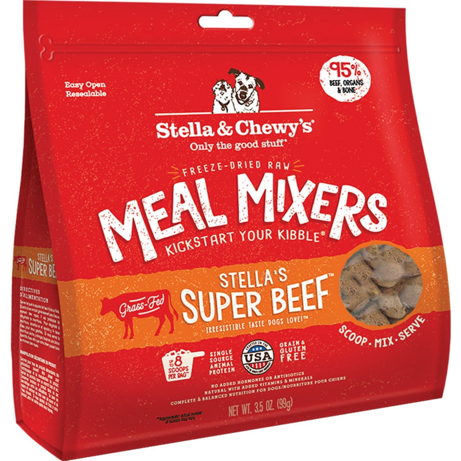 STELLA & CHEWY'S DOG FREEZE-DRIED MEAL MIXERS 3.5OZ