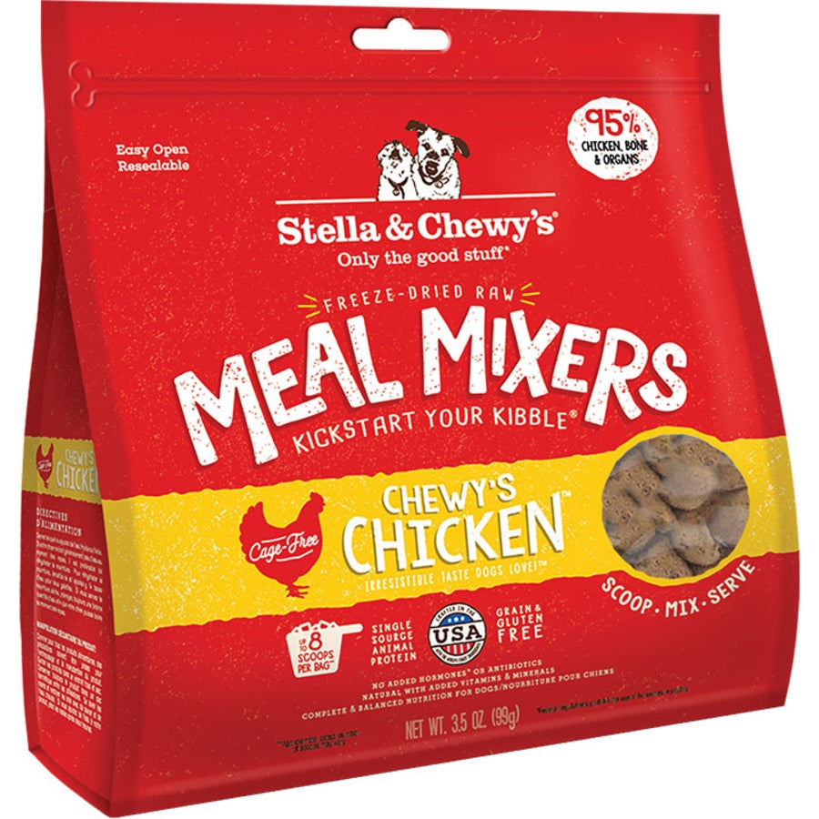 STELLA & CHEWY'S DOG FREEZE-DRIED MEAL MIXERS 3.5OZ