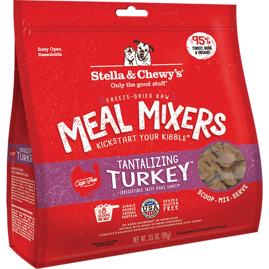 STELLA & CHEWY'S DOG FREEZE-DRIED MEAL MIXERS 3.5OZ